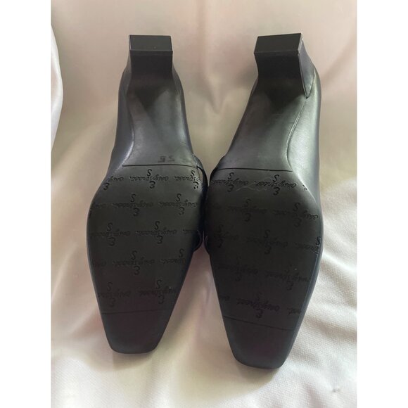 Easy Street Womens Navy Heels Square Toe Block Heel Comfort Shoes Size 11 - Picture 4 of 7